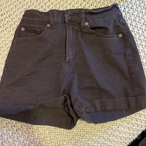 Cute black summer shorts